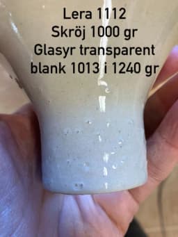 Blåsor i glasyren!